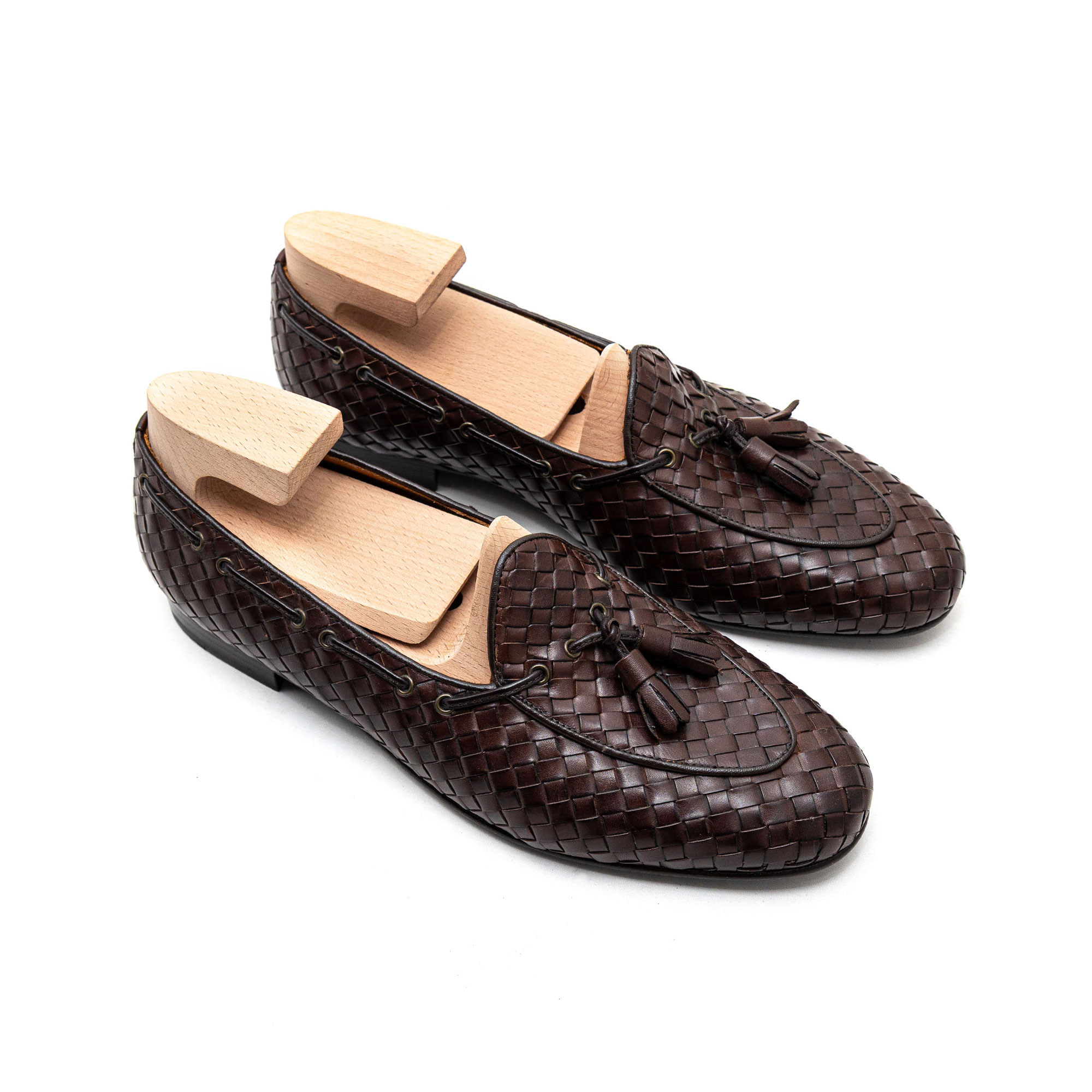 Tassel intrecciato marrone