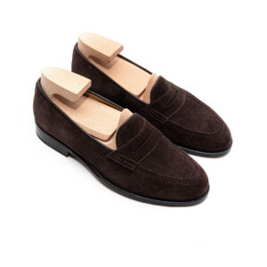 Mocassino America camoscio Marrone